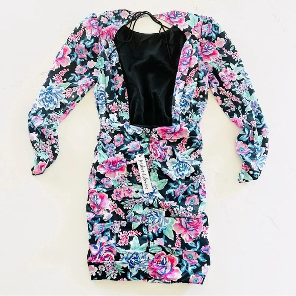 For Love & Lemons Brandy Mini Dress | Azalea | Revolve | XXS | NEW - Picture 10 of 14